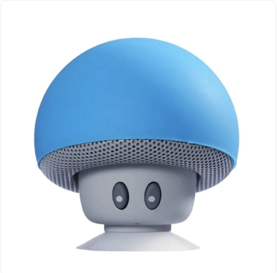 Mushroom-Shaped Waterproof Bluetooth Speaker (3W) – Cute, Compact, Ready for Anywhere