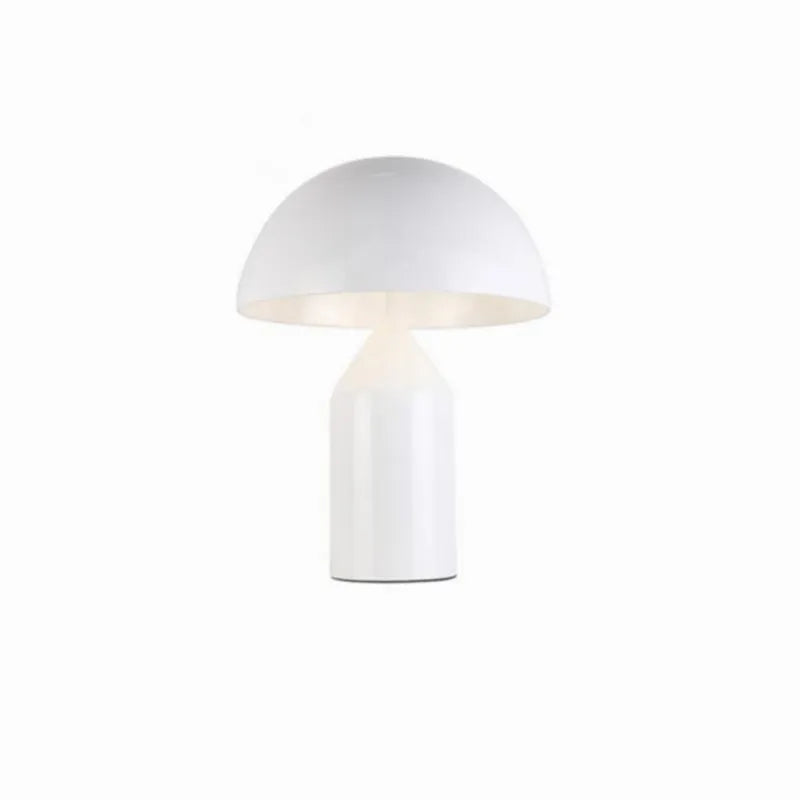 Copper-plated mushroom desk lamp, whimsical home decor