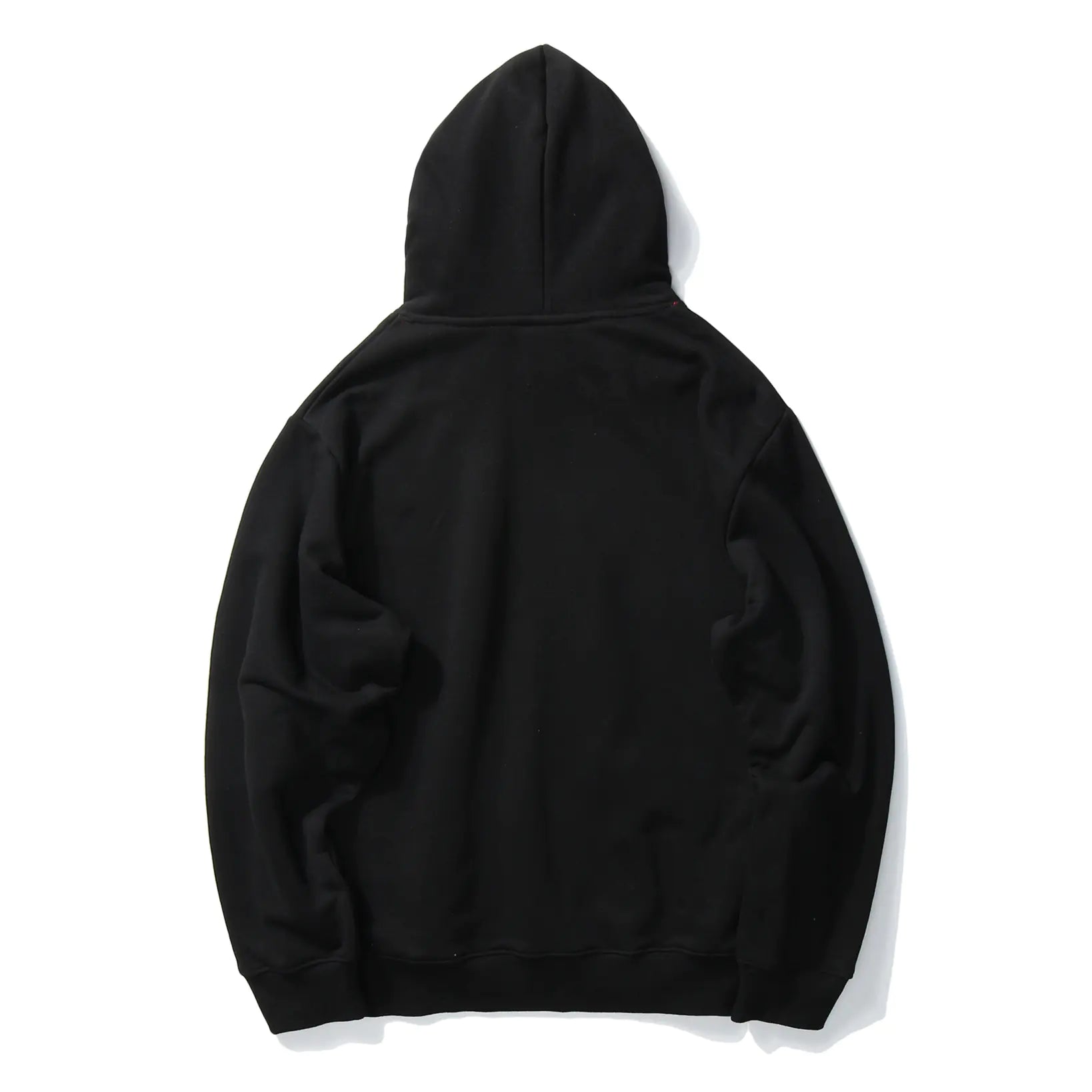 Black hoodie on a white background