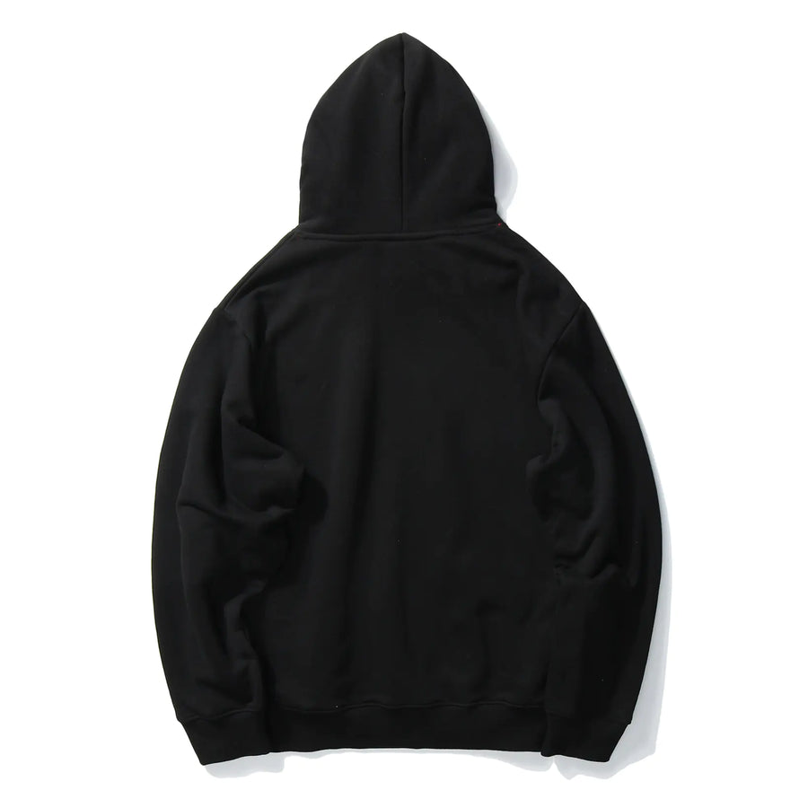 Hoodie Sweatshirt with Mushroom Print