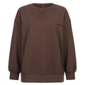 Brown sweatshirt with 'FUNOFF' logo on a white background